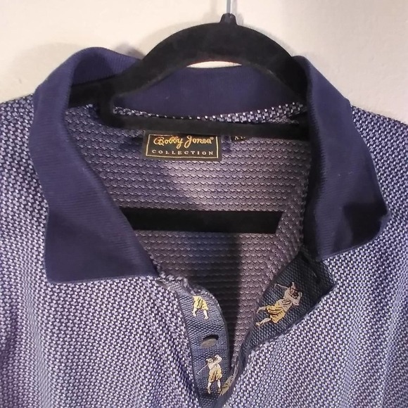 Bobby Jones Printed Golf Polo Shirt XL - Picture 6 of 11